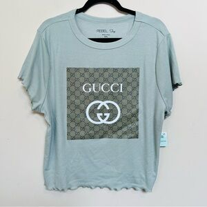 The Spring Shop Light Gray Short Sleeve Women's Tee